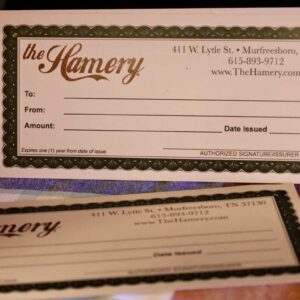 The Hamery Online Gift Card